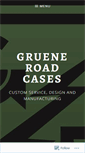 Mobile Screenshot of grueneroadcases.com