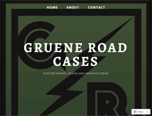 Tablet Screenshot of grueneroadcases.com